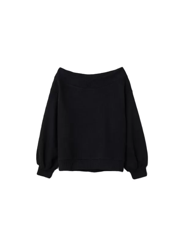 Bluză H&M S | Negru, Normal, Bumbac