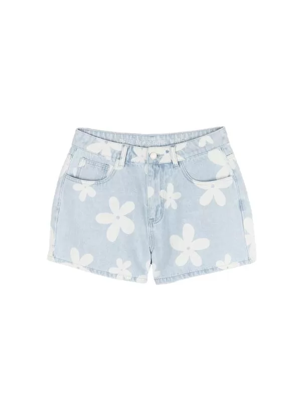 Blugi gate EU 36 | Bleu, Scurți, Denim
