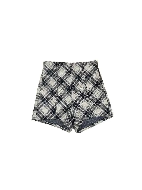 Pantaloni Bershka EU 36 | Gri, Scurți, Elastan