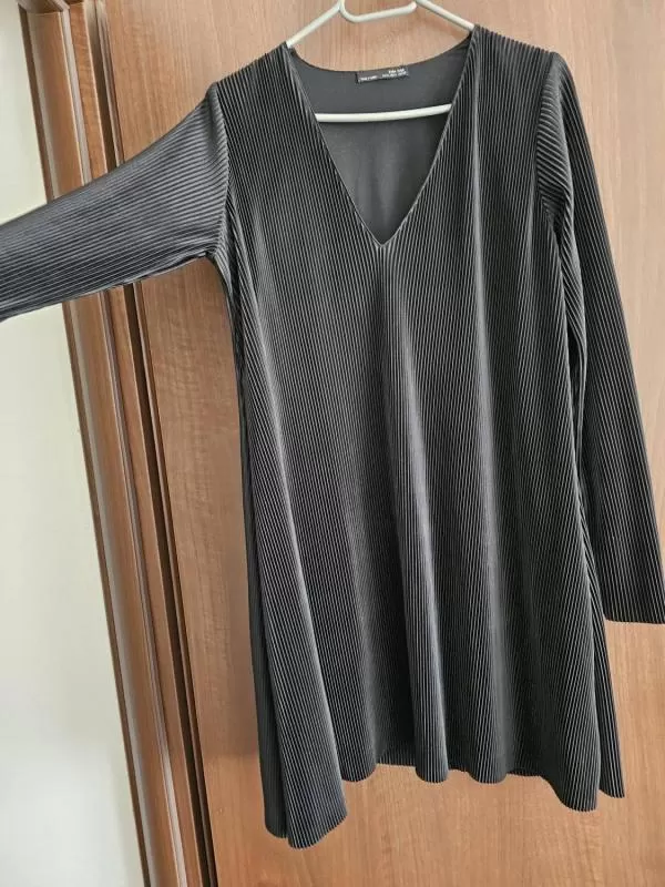 Rochie casual Zara M | Negru, Mini - Image 2