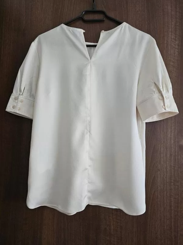 Cămașă H&M EU 38 | Bej, Normal - Image 2