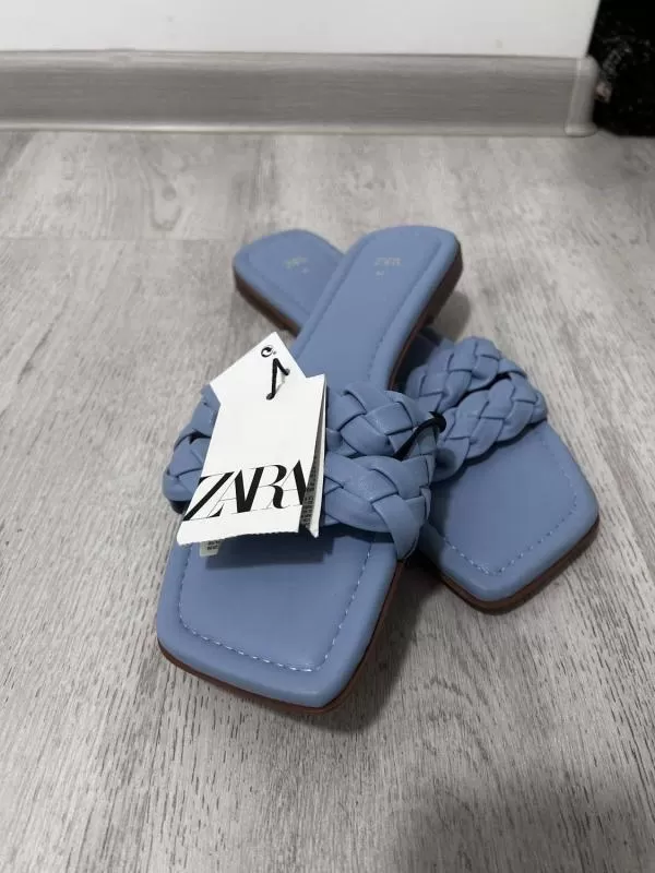 Șlapi Zara EU 41 | Bleu - Image 6