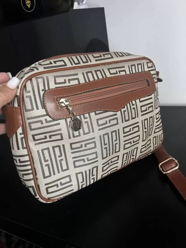 Geantă de umăr Silver&Polo | Maro - Image 6