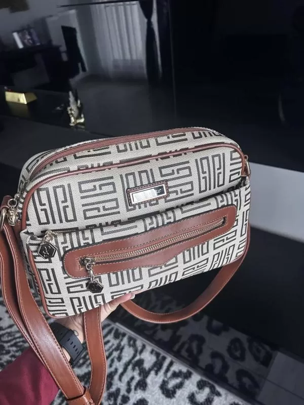 Geantă de umăr Silver&Polo | Maro - Image 8