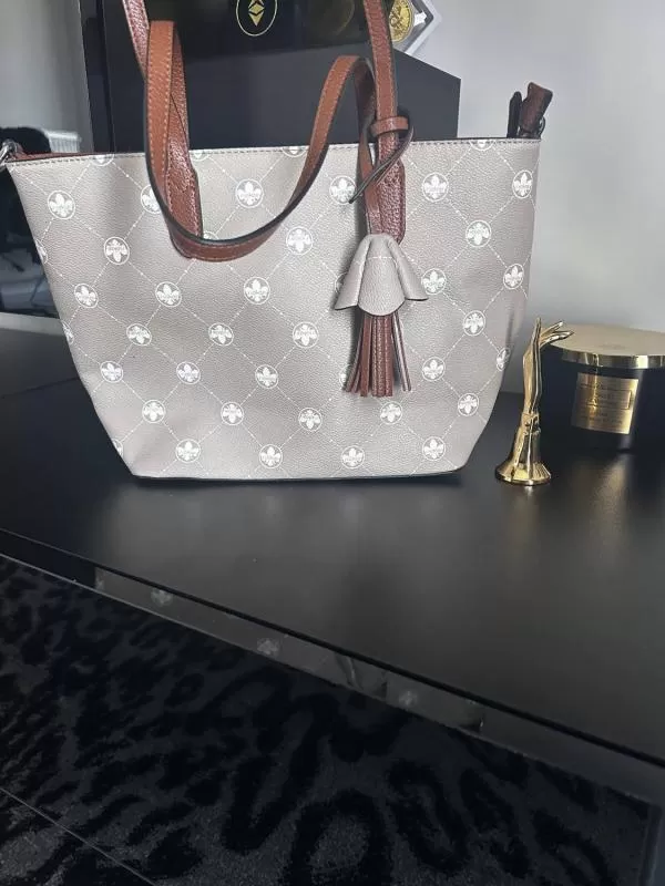 Geantă de umăr Reiker | Caramel, Piele naturală - Image 2
