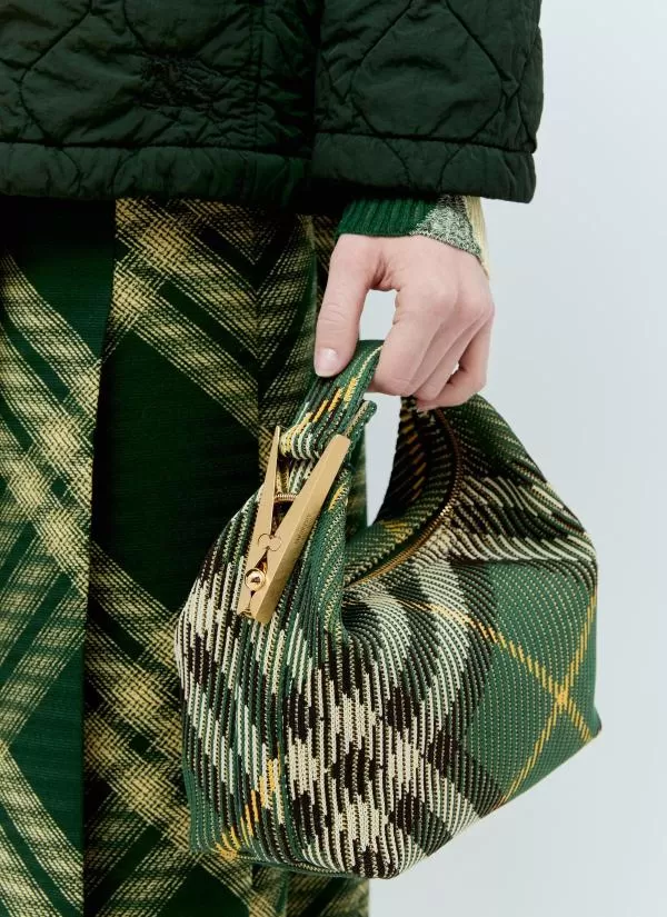 Geantă de umăr Burberry | Verde, Poliamidă - Image 5