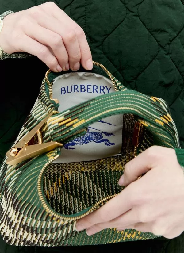 Geantă de umăr Burberry | Verde, Poliamidă - Image 6