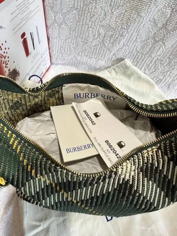 Geantă de umăr Burberry | Verde, Poliamidă - Image 9