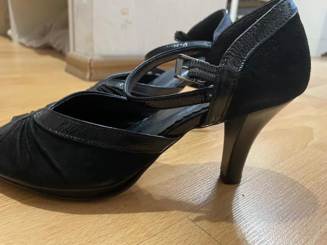Pantofi cu toc înalt Romex Collection EU 36 | Negru, Piele naturală - Image 4