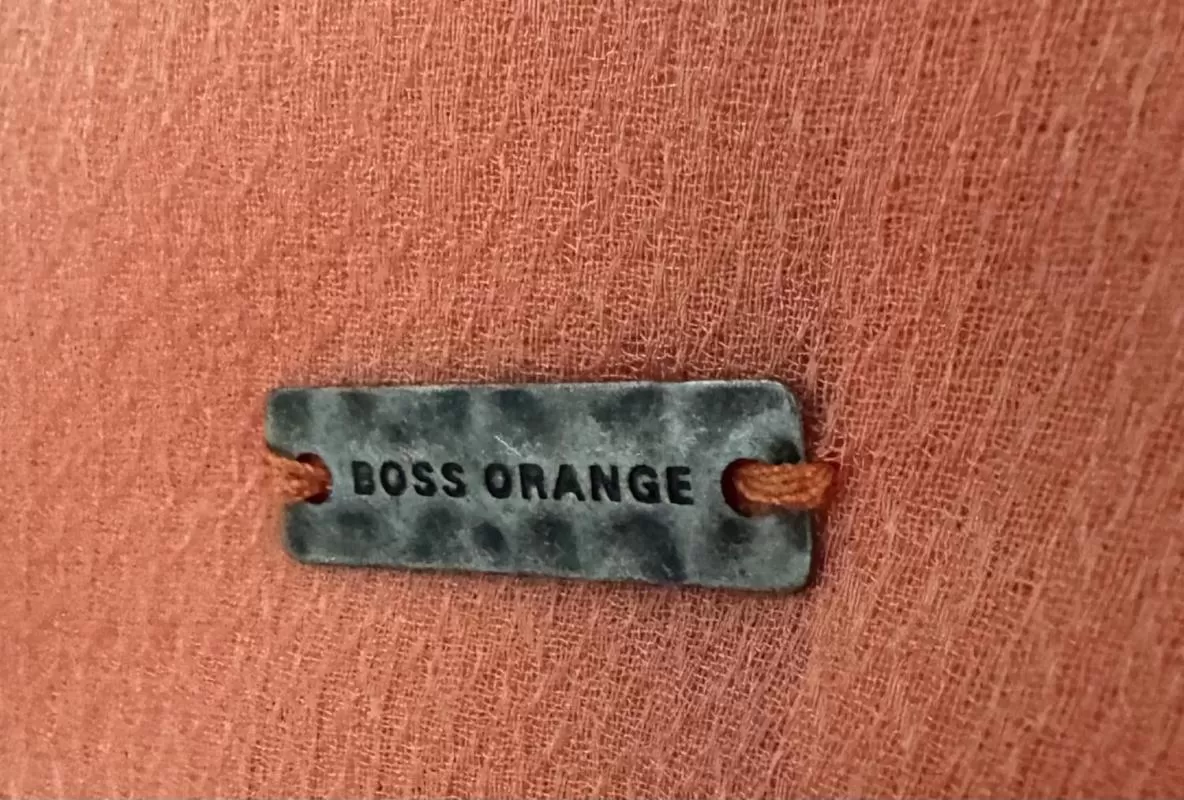 Top BOSS Orange EU 38 | Portocaliu, Normal, Poliester - Image 9