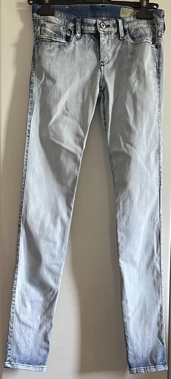 Blugi Diesel S-M | Albastru, Lungi, Bumbac - Image 2