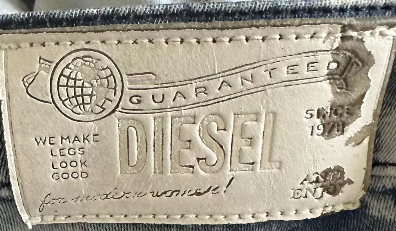 Blugi Diesel S-M | Albastru, Lungi, Bumbac - Image 10