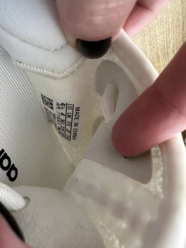 Sneakers adidas Yeezy EU 36 2/3 | Alb, Sintetic - Image 8