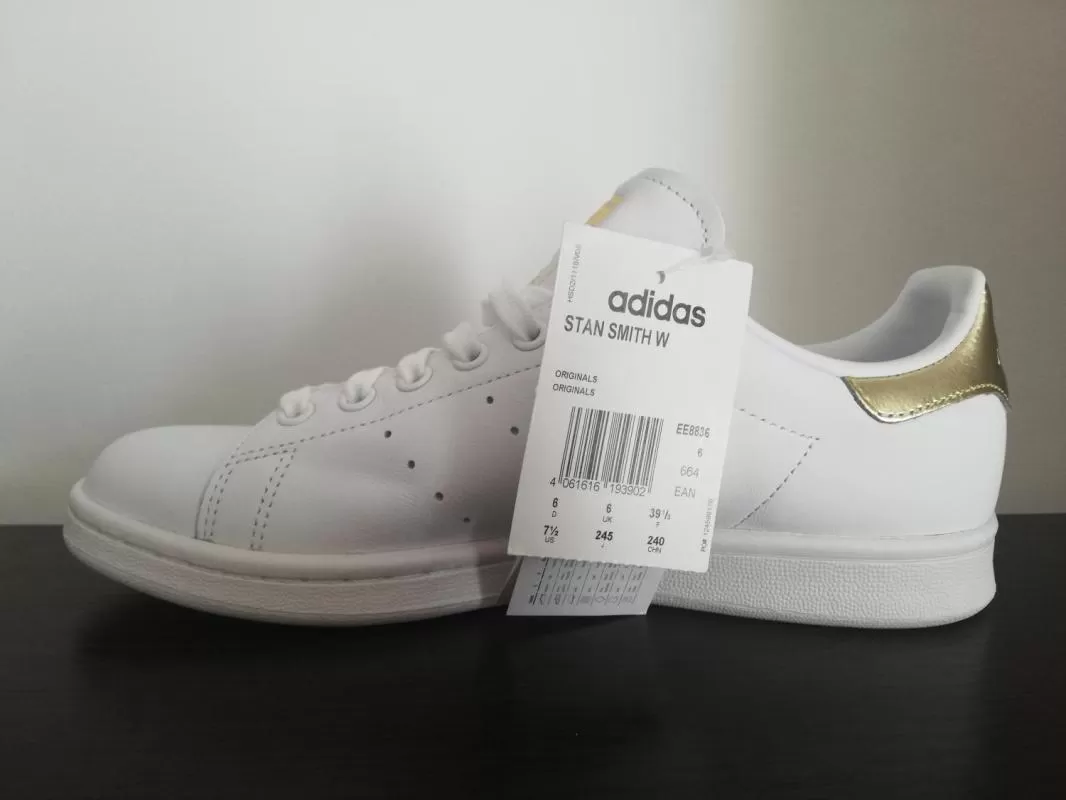 Sneakers adidas Originals EU 39 1/3 | Alb, Piele naturală - Image 6