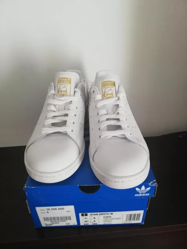 Sneakers adidas Originals EU 39 1/3 | Alb, Piele naturală - Image 8