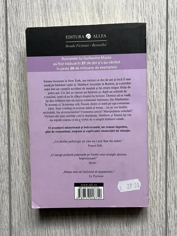 Mâine - Guillaume Musso, ISBN 9789737248749 - Image 2