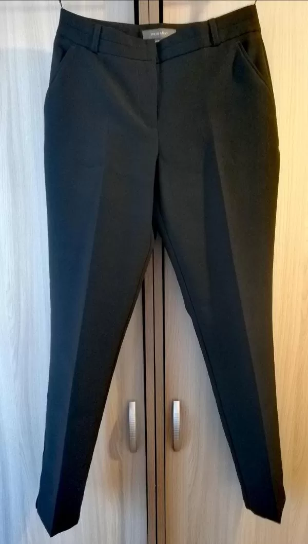 Pantaloni Primark EU 34 | Negru, Lungi, Poliester - Image 2