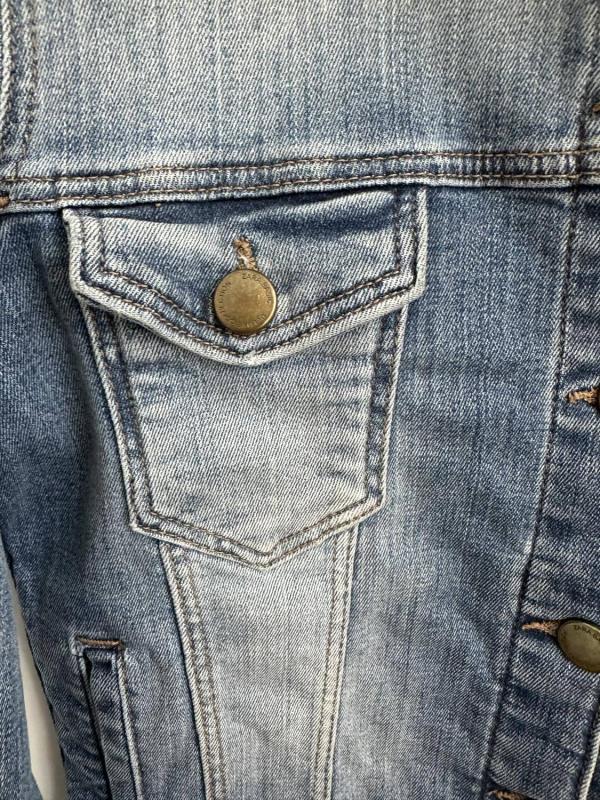 Geacă din denim Zara S | Albastru, Fără glugă, Denim - Image 4