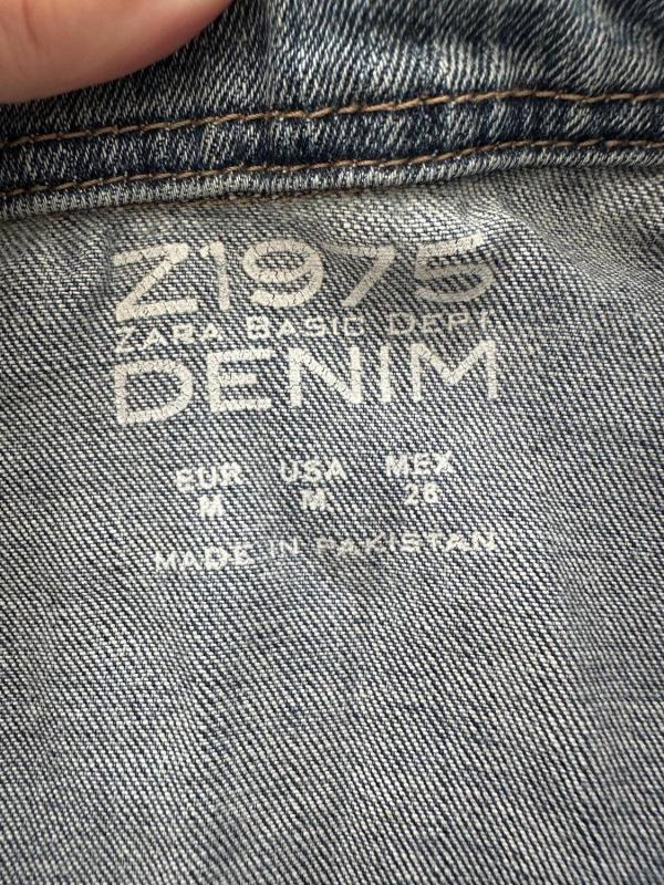 Geacă din denim Zara S | Albastru, Fără glugă, Denim - Image 5