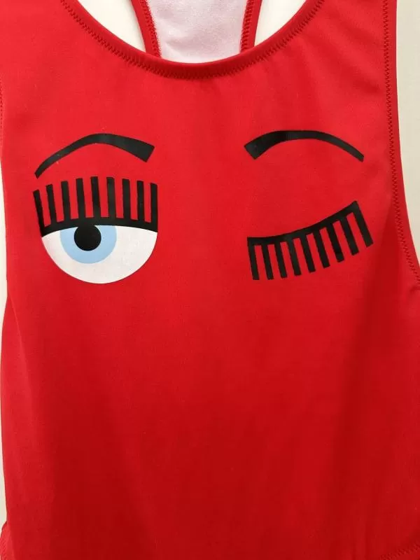 Costum de baie întreg Chiara Ferragni XS | Roșu - Image 6