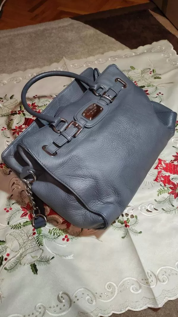 Geantă de mână Michael Kors | Gri, Piele naturală - Image 3