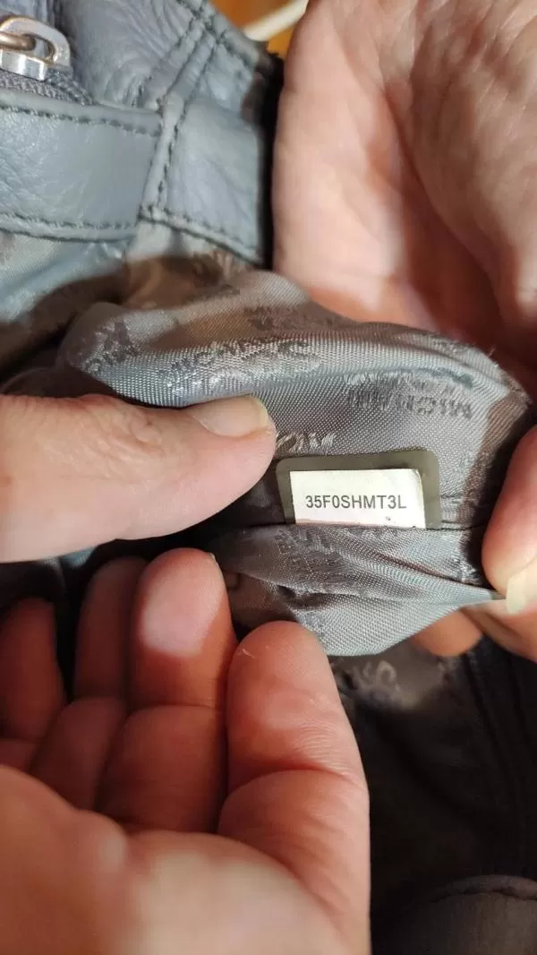 Geantă de mână Michael Kors | Gri, Piele naturală - Image 10