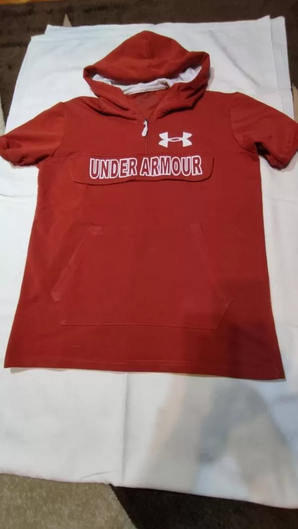 Hanorac Under Armour XL | Burgundy, Normal, Bumbac - Image 2