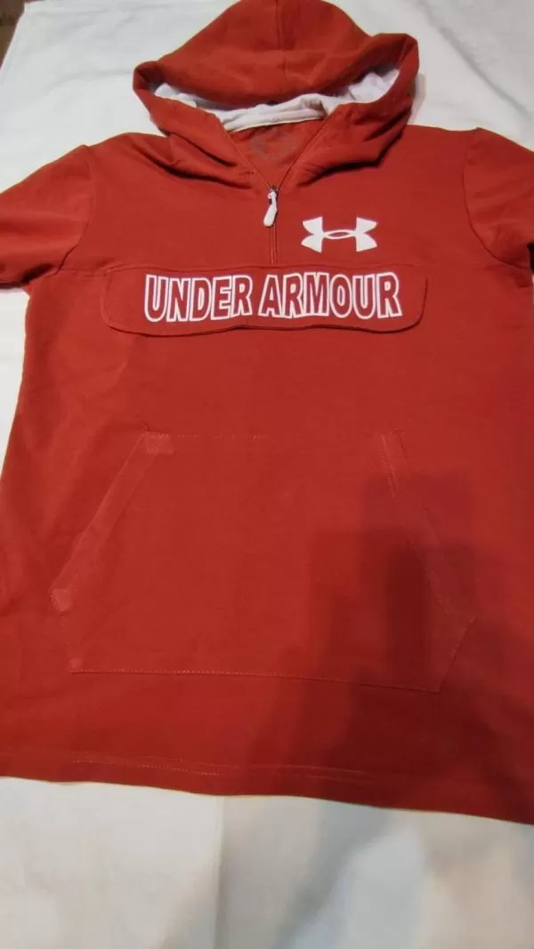 Hanorac Under Armour XL | Burgundy, Normal, Bumbac - Image 3