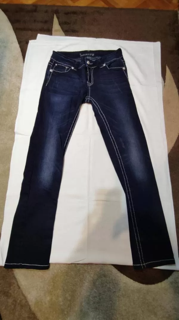Blugi Blue Monkey EU 32 | Albastru, Lungi, Denim - Image 2