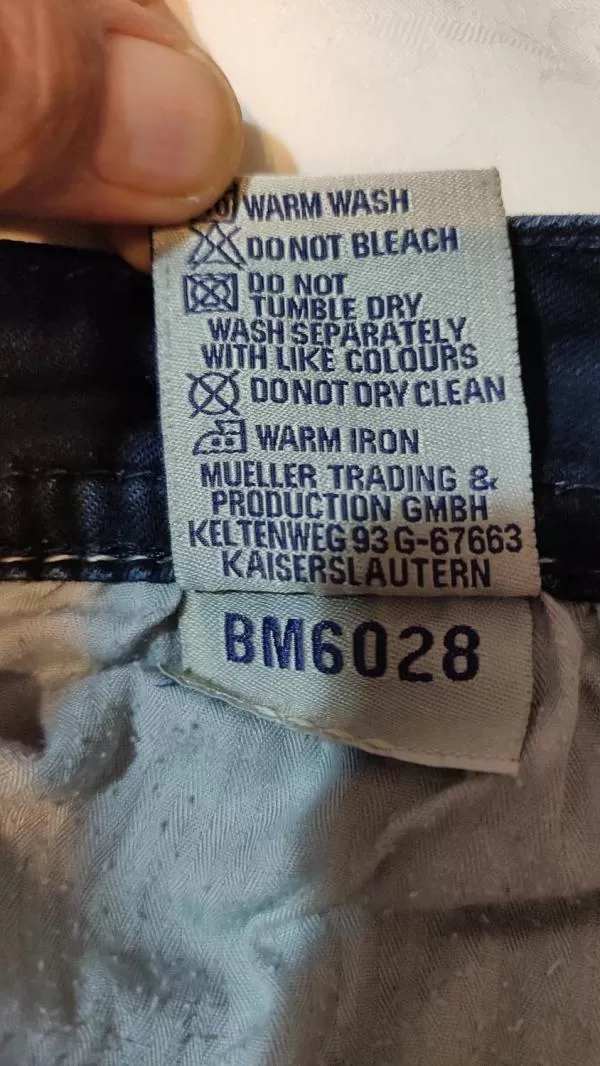 Blugi Blue Monkey EU 32 | Albastru, Lungi, Denim - Image 12