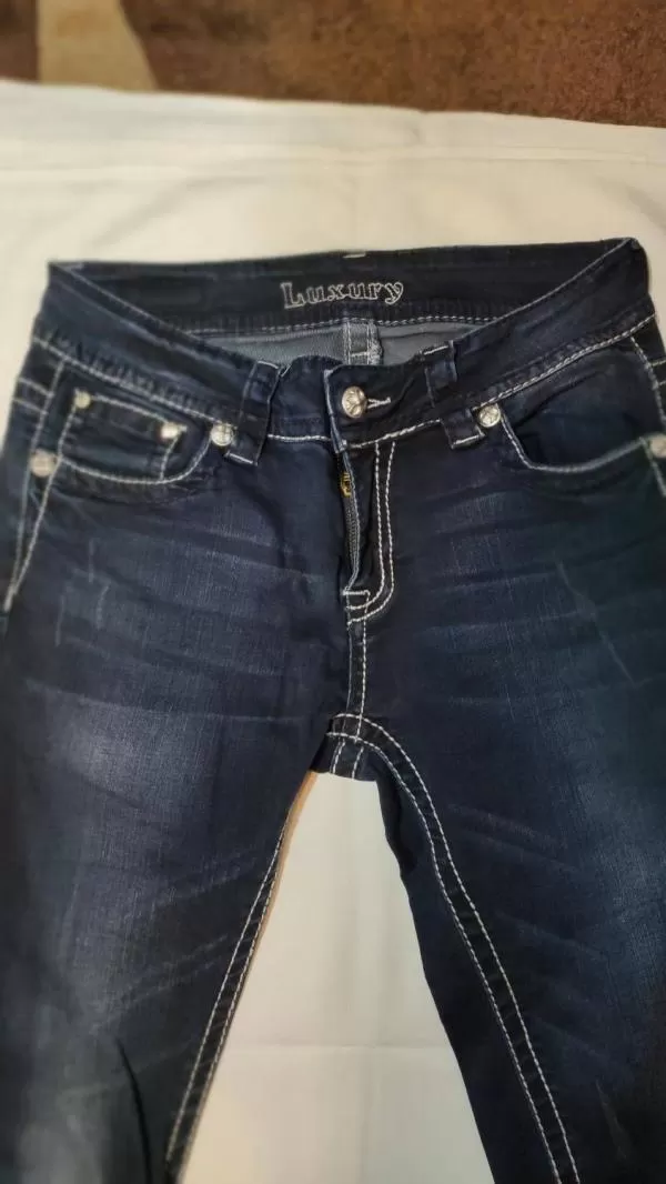 Blugi Blue Monkey EU 32 | Albastru, Lungi, Denim - Image 4