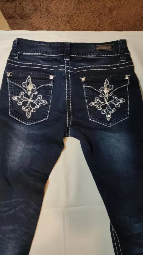 Blugi Blue Monkey EU 32 | Albastru, Lungi, Denim - Image 9