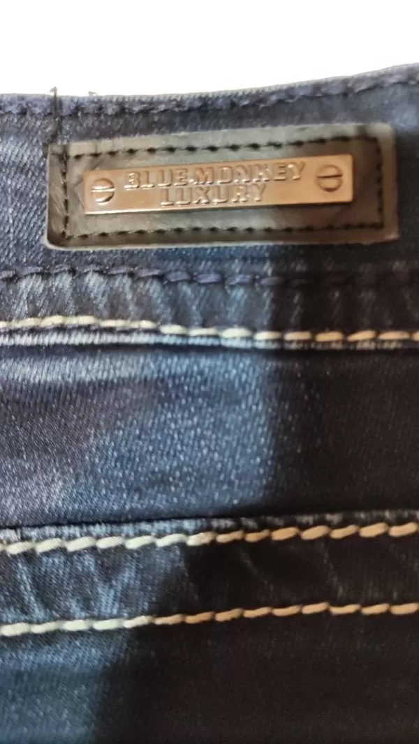 Blugi Blue Monkey EU 32 | Albastru, Lungi, Denim - Image 10