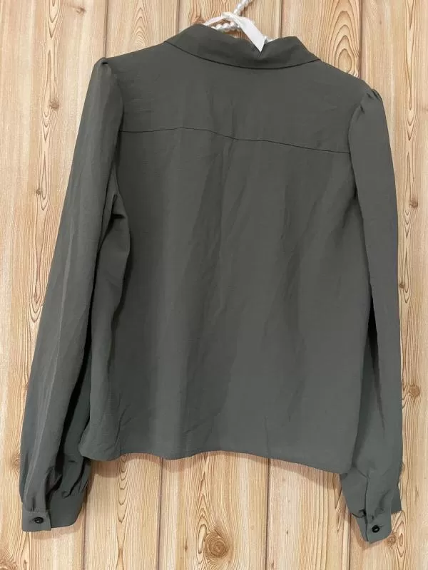 Cămașă Only EU 36 | Khaki, Normal, Poliester - Image 4