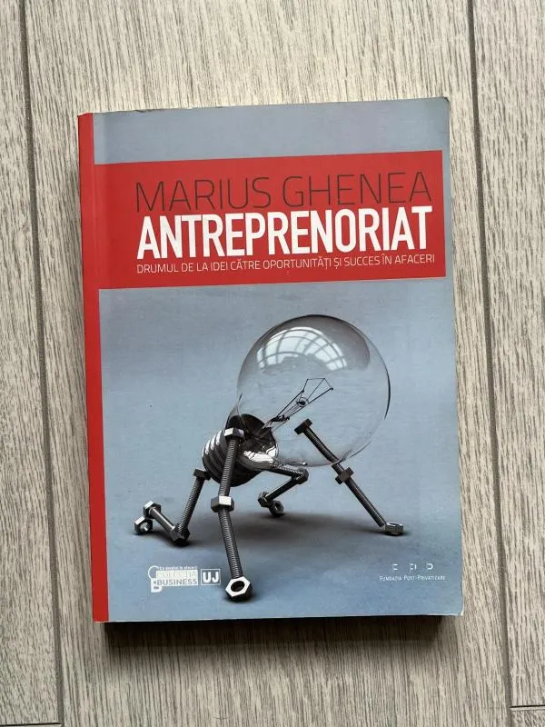 Antreprenoriat - Marius Ghenea, ISBN 9789731275161