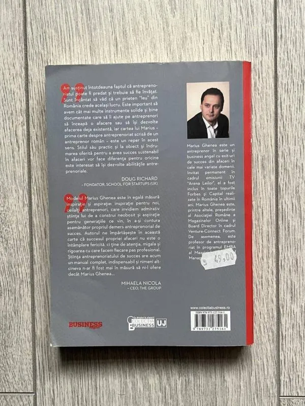 Antreprenoriat - Marius Ghenea, ISBN 9789731275161 - Image 2