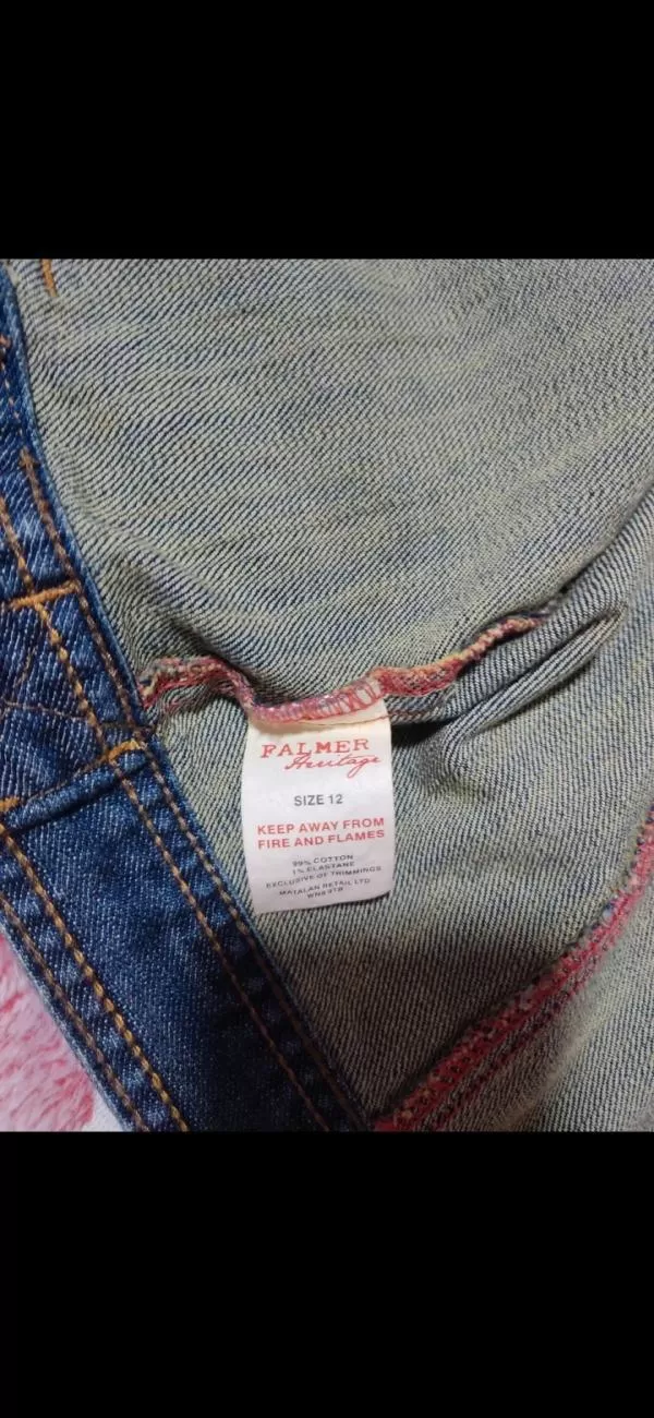Vestă Falmer Heritage EU 40 | Albastru, Fără glugă, Denim - Image 4