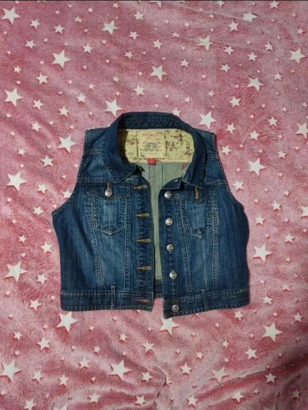 Vestă Falmer Heritage EU 40 | Albastru, Fără glugă, Denim - Image 2