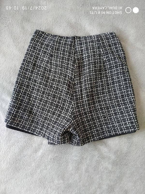Pantaloni Shein EU 36 | Negru, Scurți, Talie înaltă, Poliester - Image 6