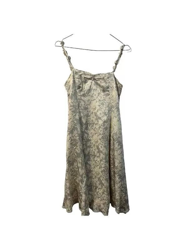 Rochie de vară Emporio Armani EU 36 | Bej, Midi, Bretele subțiri, Mătase