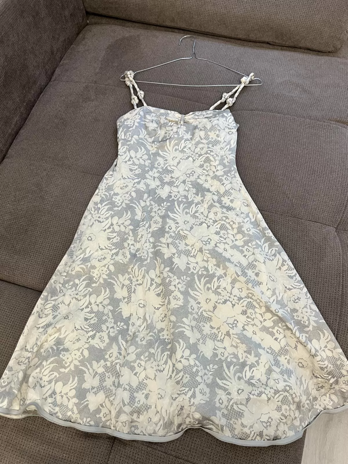 Rochie de vară Emporio Armani EU 36 | Bej, Midi, Bretele subțiri, Mătase - Image 2