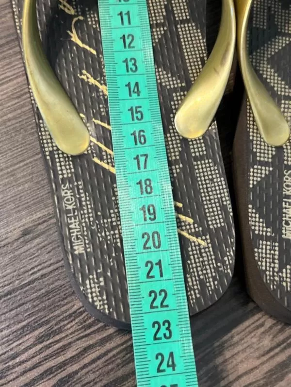 Șlapi Michael Kors EU 35 | Negru, Cauciuc - Image 12