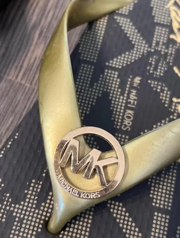 Șlapi Michael Kors EU 35 | Negru, Cauciuc - Image 4