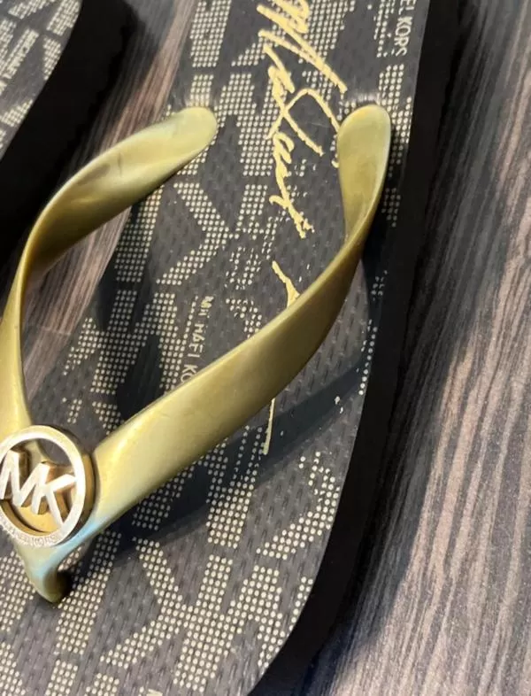 Șlapi Michael Kors EU 35 | Negru, Cauciuc - Image 7