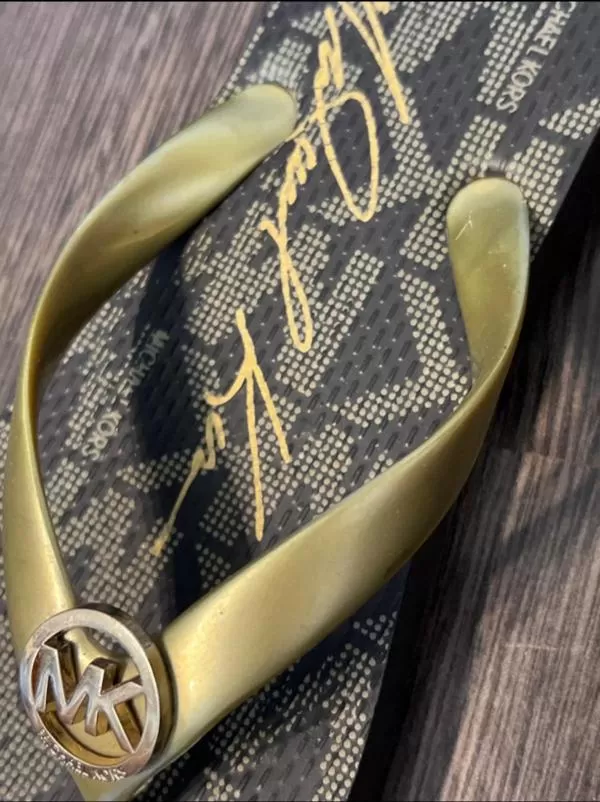 Șlapi Michael Kors EU 35 | Negru, Cauciuc - Image 8