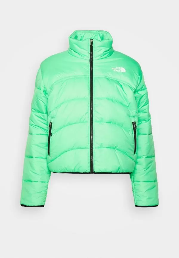 Geacă puffer The North Face EU 34 | Verde, Fără glugă, Logo, Oțel inoxidabil - Image 2