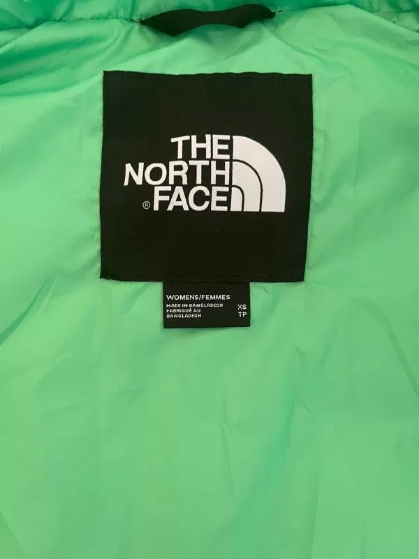 Geacă puffer The North Face EU 34 | Verde, Fără glugă, Logo, Oțel inoxidabil - Image 10