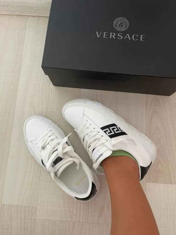 Sneakers Versace EU 37 | Alb, Logo, Piele naturală - Image 6