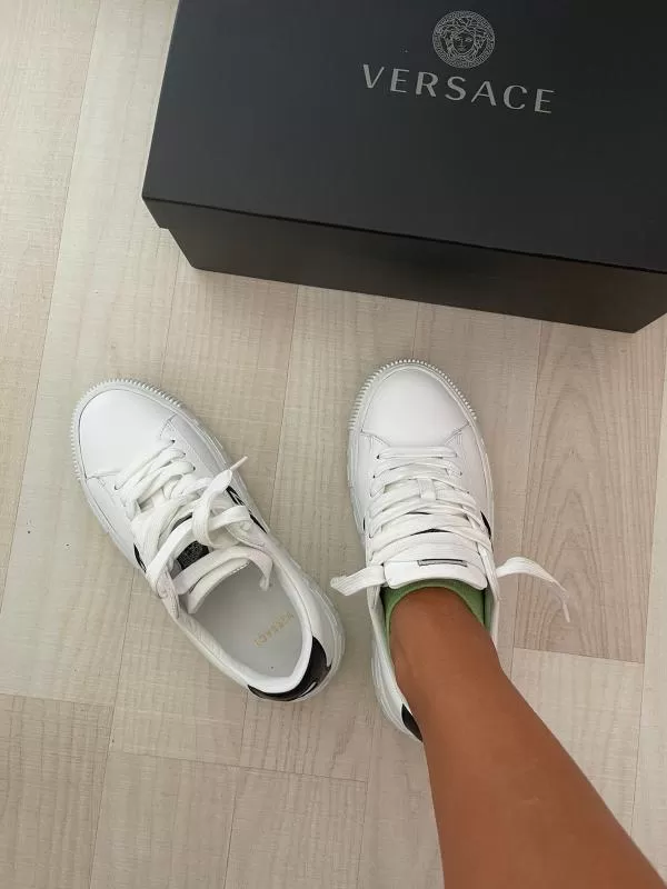 Sneakers Versace EU 37 | Alb, Logo, Piele naturală - Image 7