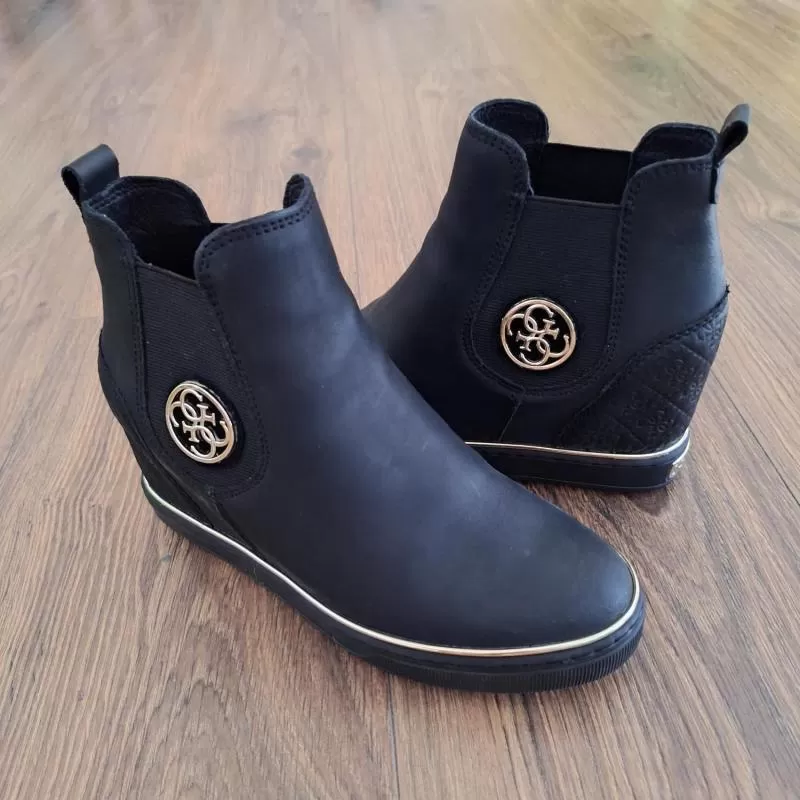 Ghete Guess EU 36 | Negru, Piele naturală - Image 2